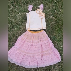 Sz 5 Girls Baby Lulu Boutique Dress Set